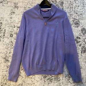Vineyard Vines Purple Quarter Zip